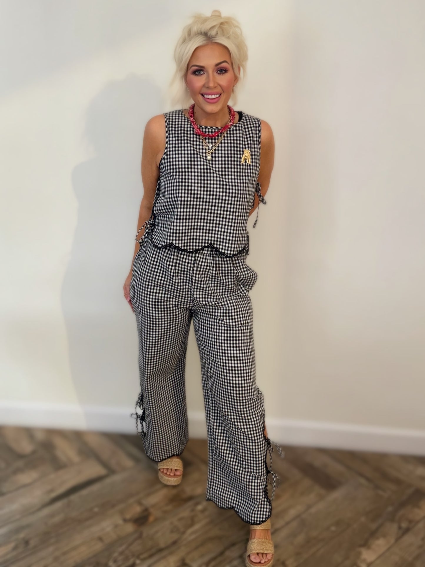 The Hampton Gingham Set