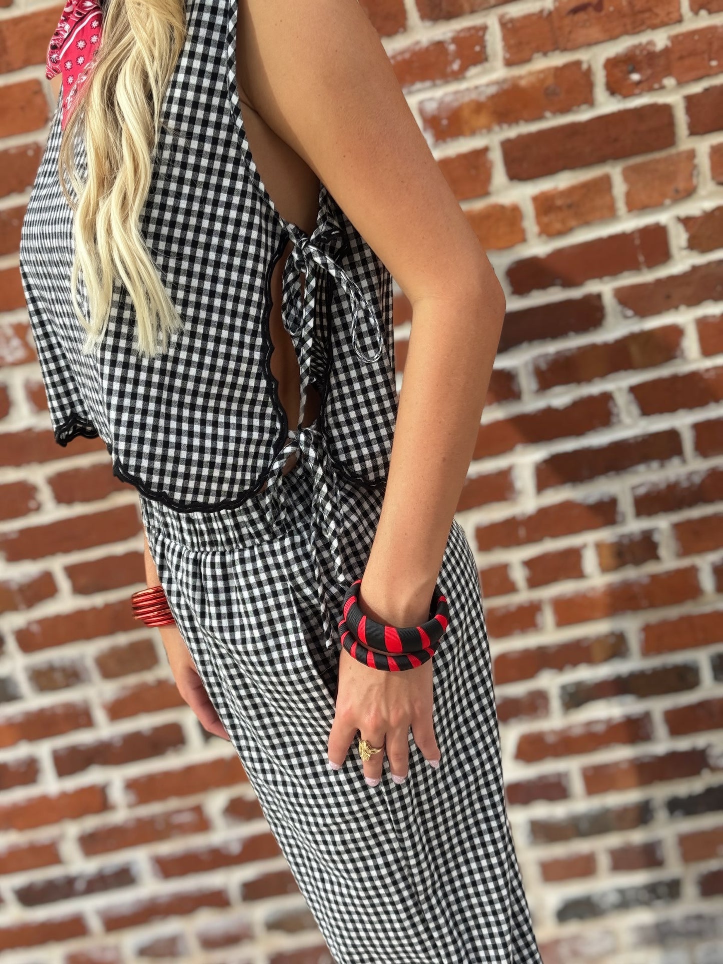 Das Hampton Gingham-Set