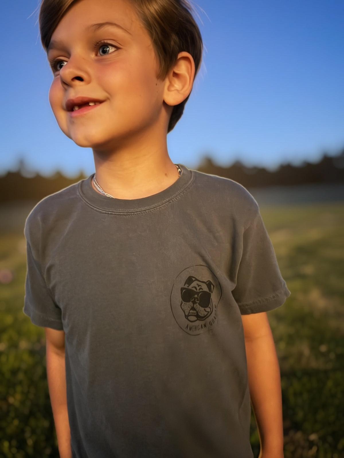 Eat More Gator Youth Comfort Colors® Graphic T-Shirt | Pepper