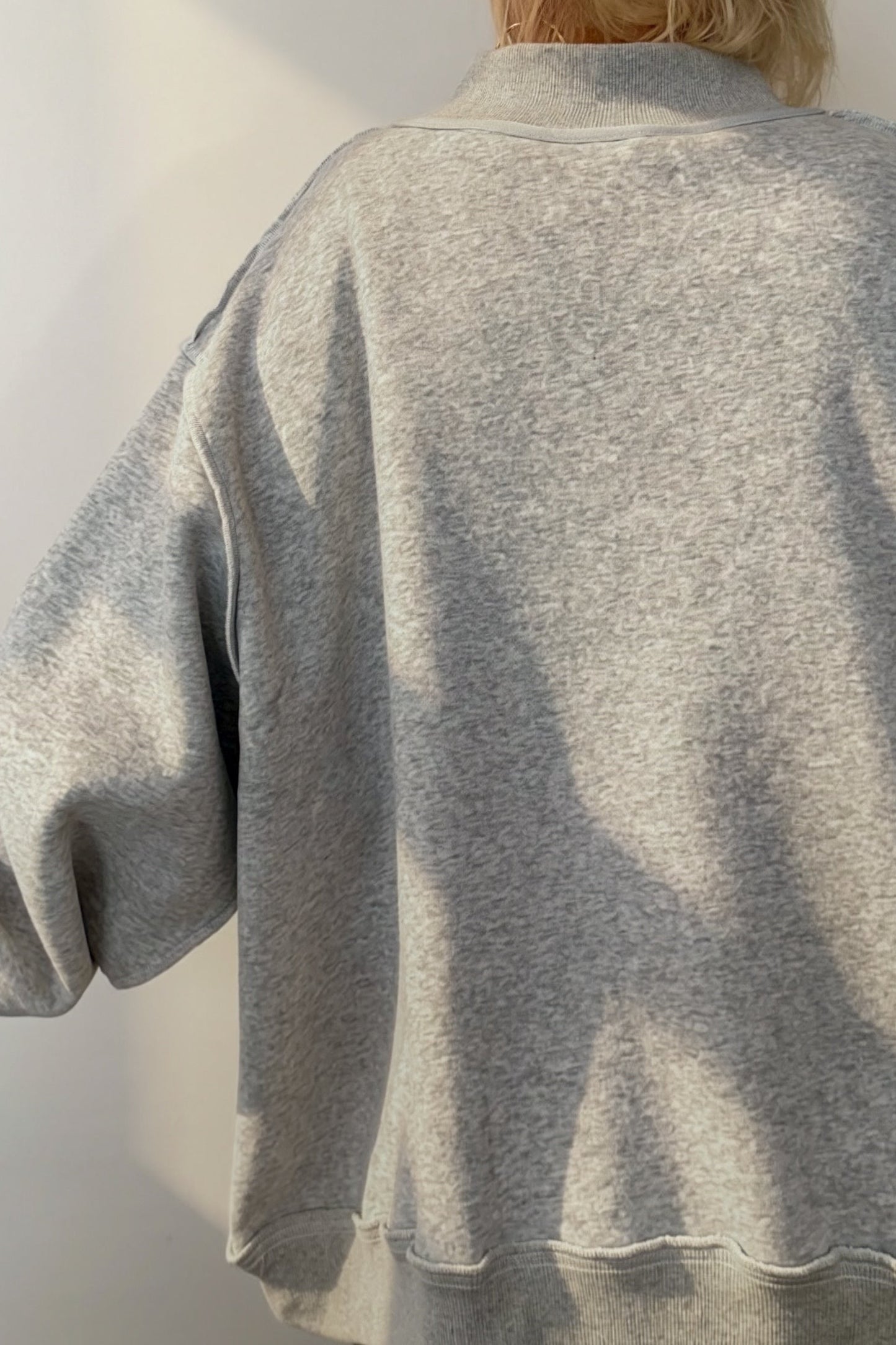 alabama oversized sweatshirt women mock neck collegiate pullover grey embroidered graphic cozy lounge top