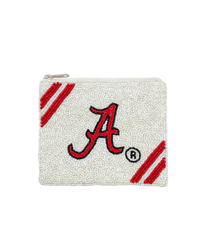 Atlanta Braves Beaded Coin Purse