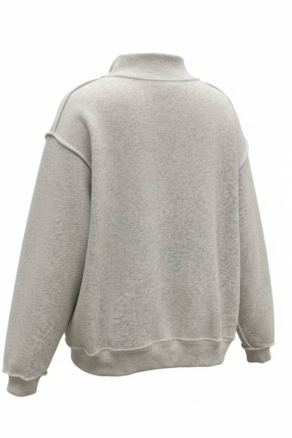 Alabama Saturday Oversized Mock-Neck Sweatshirt
