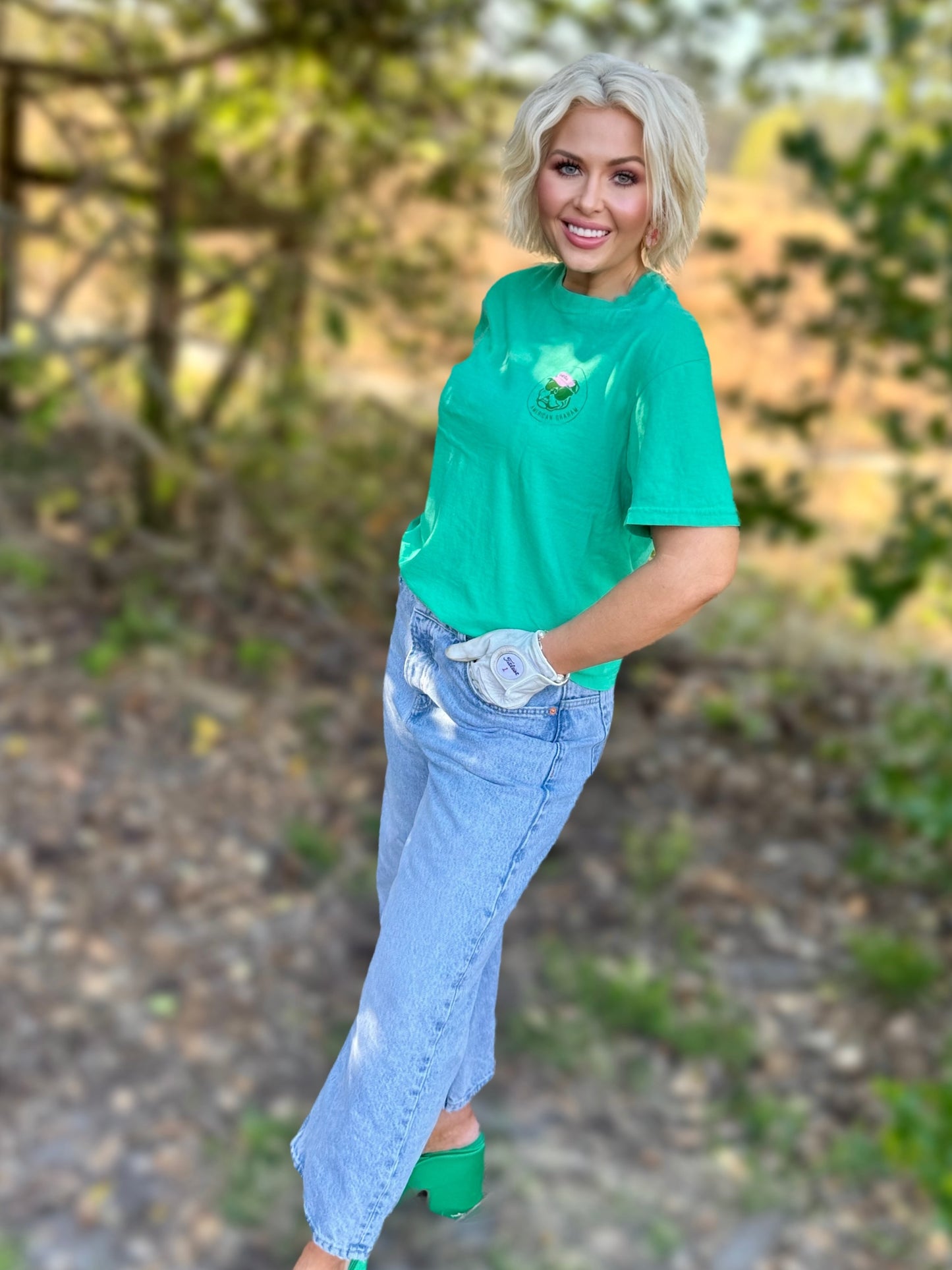 Amerikanisches Graham Invitational Golf Artisan Grafik-T-Shirt