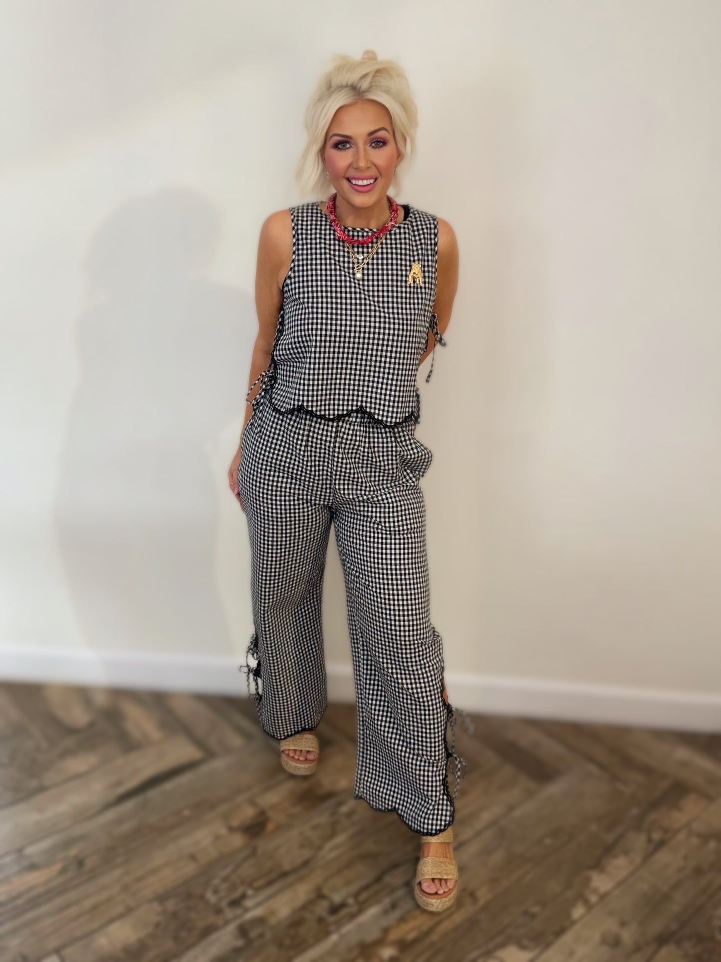 The Hampton Gingham Set