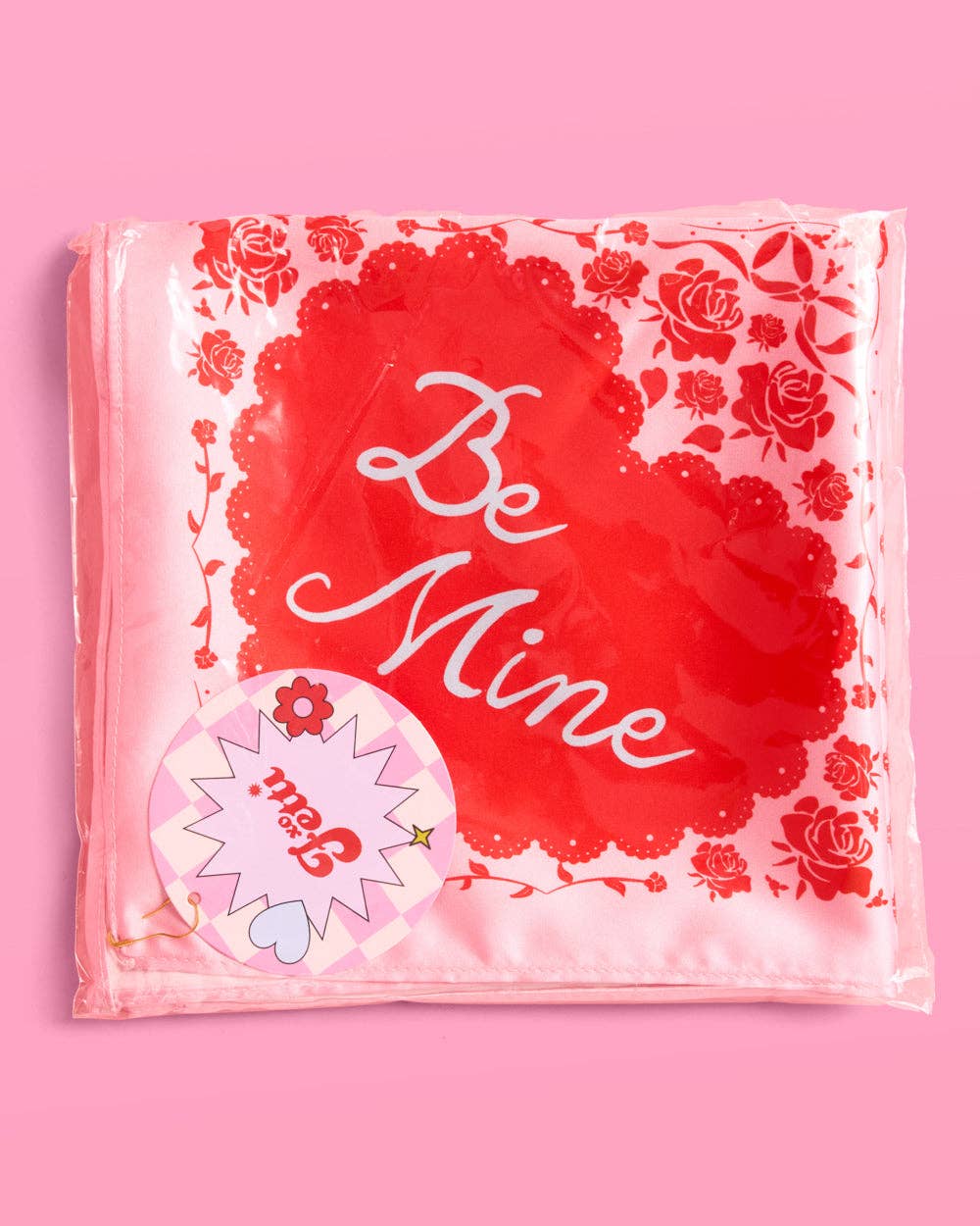 Love Notes Valentine Bandana | Galentine's Headscarf