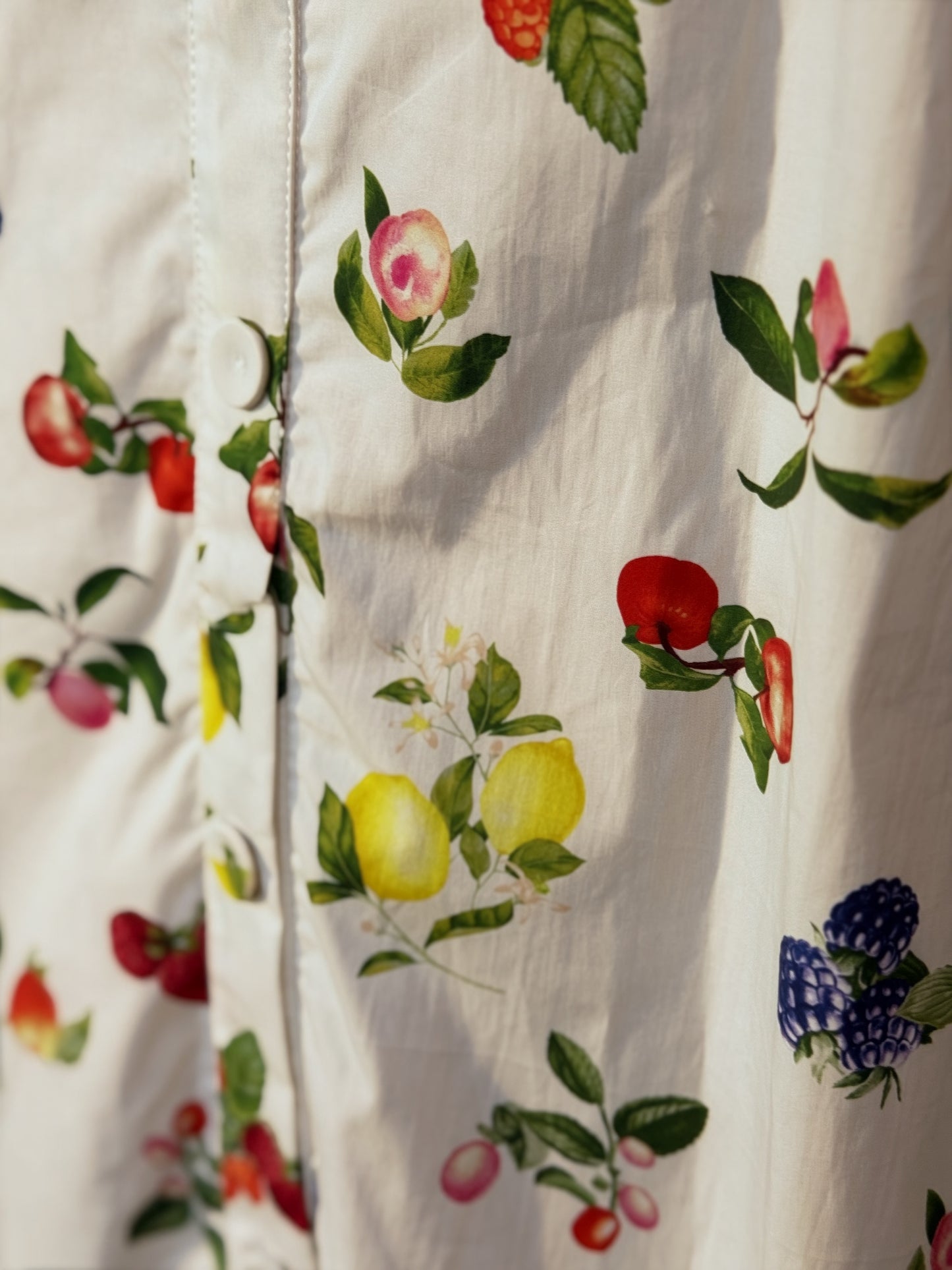 Midi-Rock mit Obstprint „Fresh Pick“ | Sommerrock für Damen