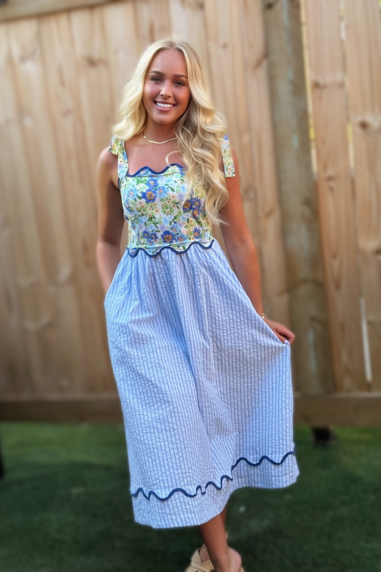 ZIPFELKLEID MIT MUSTERMIX MDR3874: Hellblau Kombi / L
