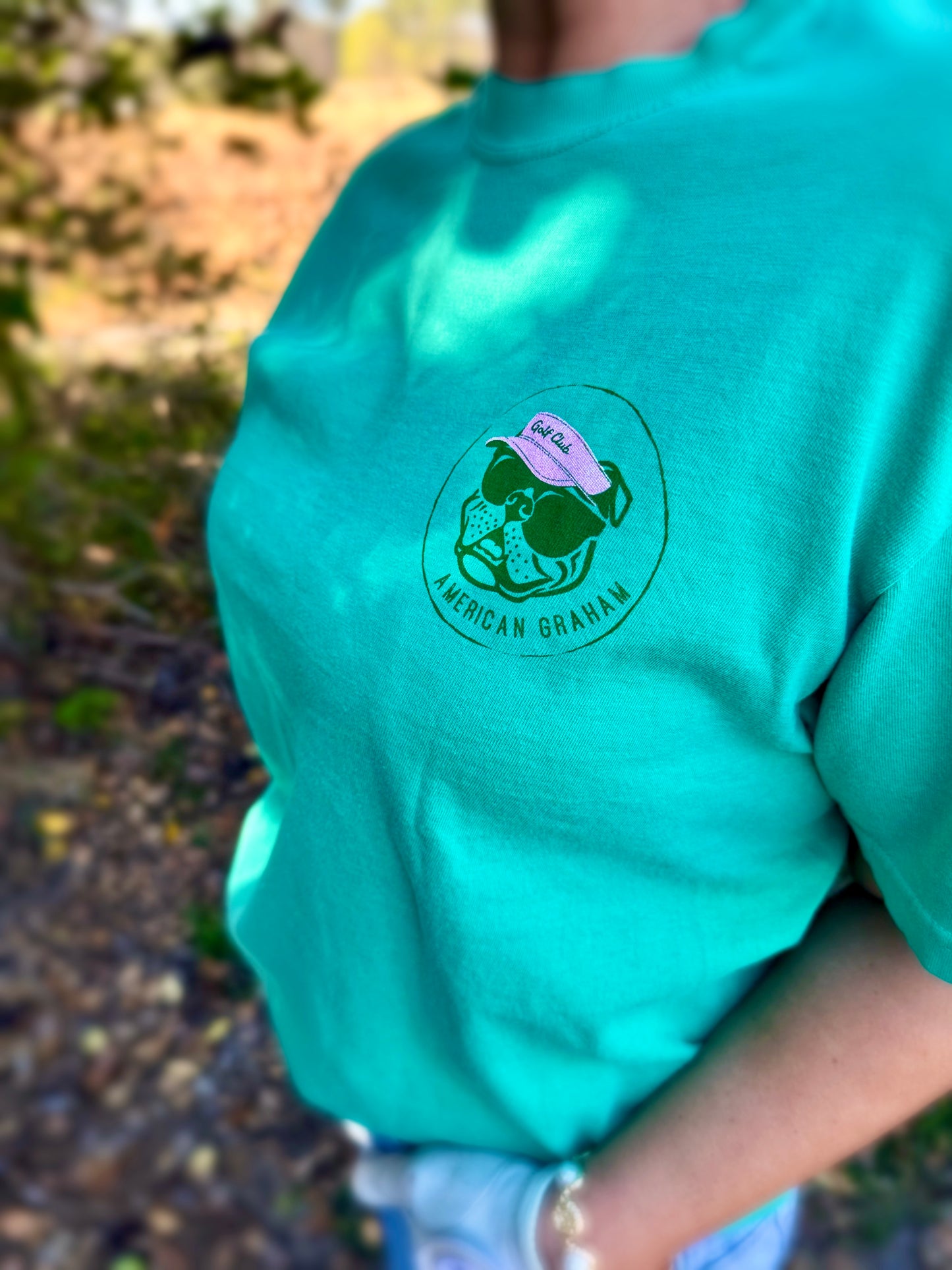 Amerikanisches Graham Invitational Golf Artisan Grafik-T-Shirt