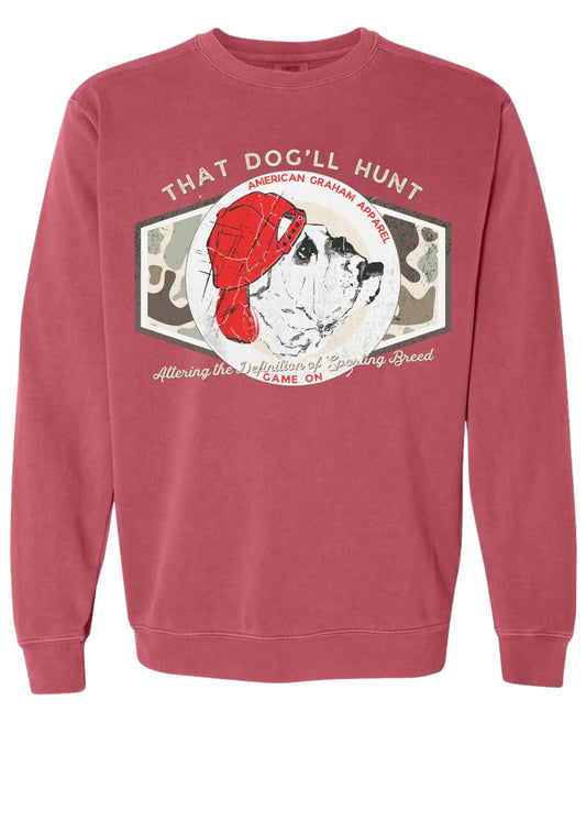 Game On: Sporting Bulldog Graphic Sweatshirt - American Graham Apparel American Graham Apparel