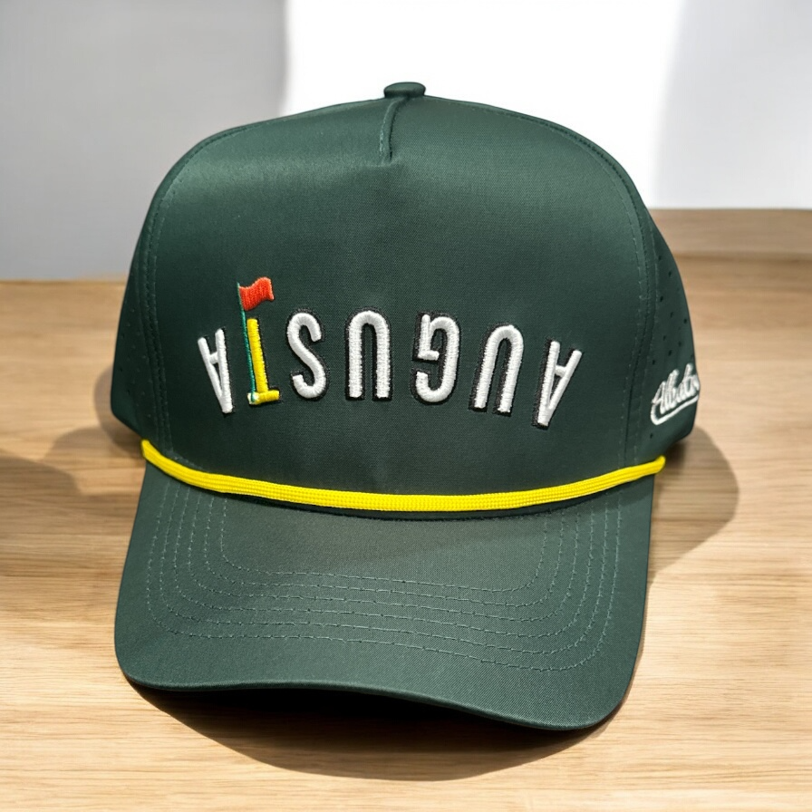 Green Augusta Rope Snapback Hat