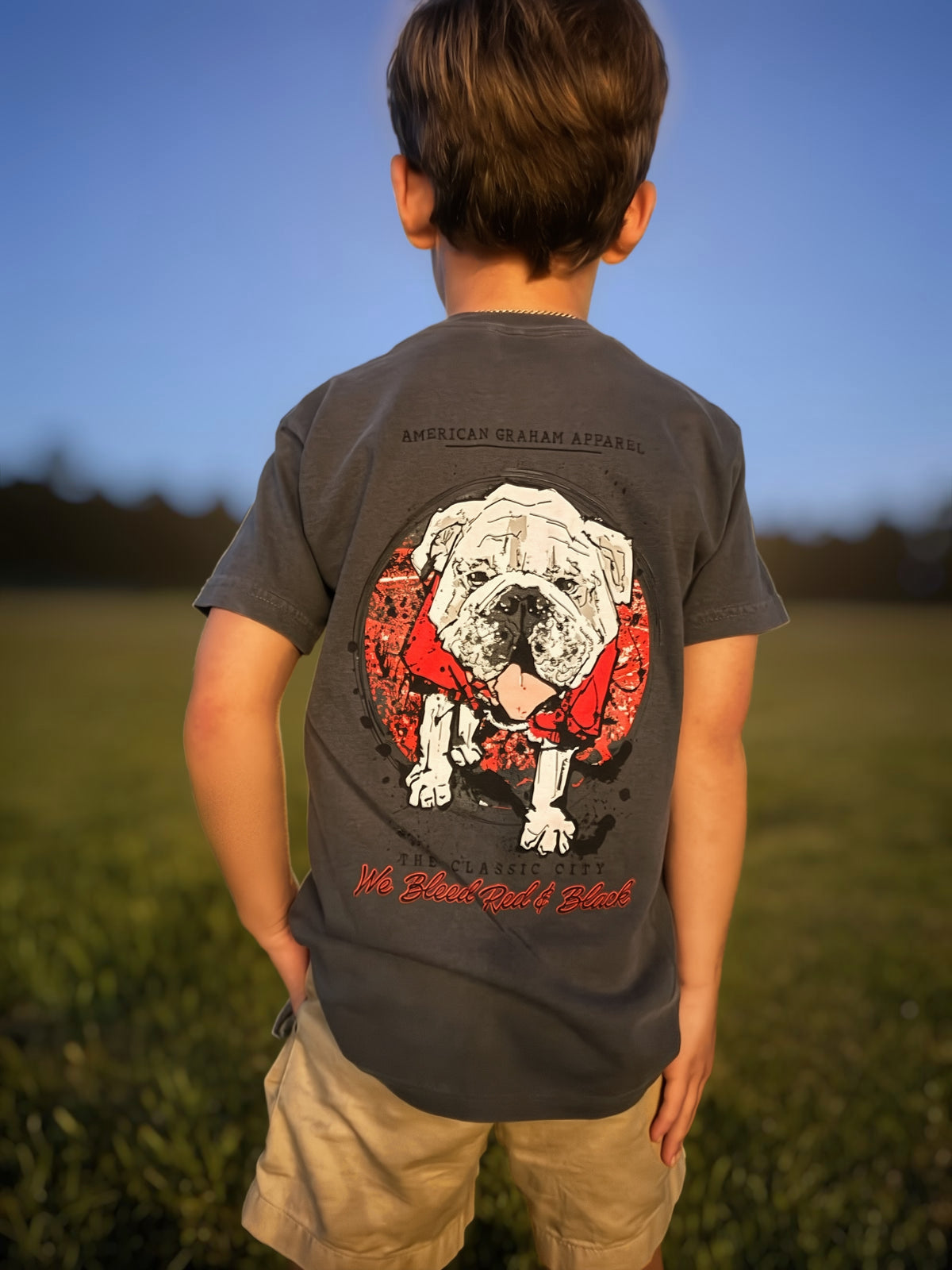 We Bleed Red & Black Youth Comfort Colors® Graphic T-Shirt