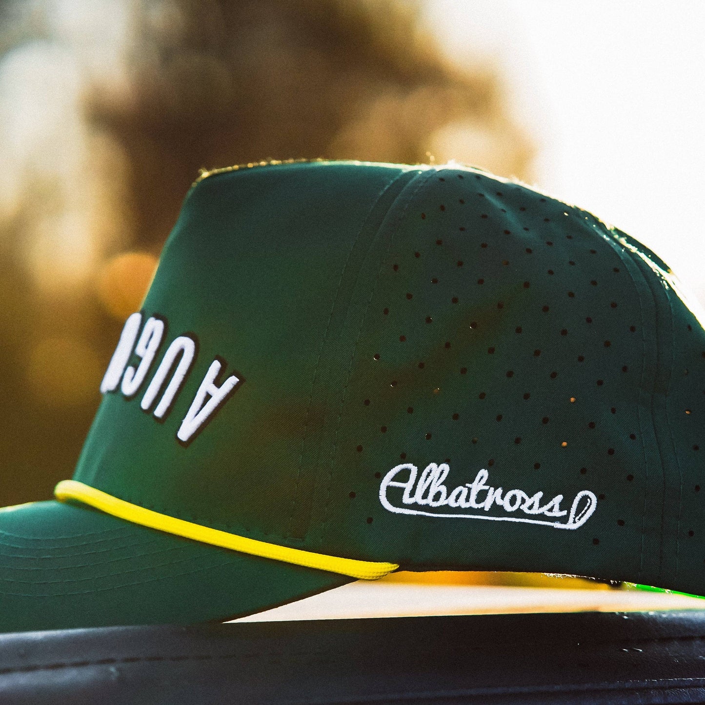 Green Augusta Rope Snapback Hat