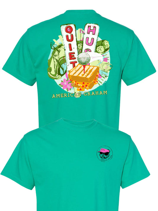 Preorder: Hush Y'all Golf Comfort Tee American Graham Apparel