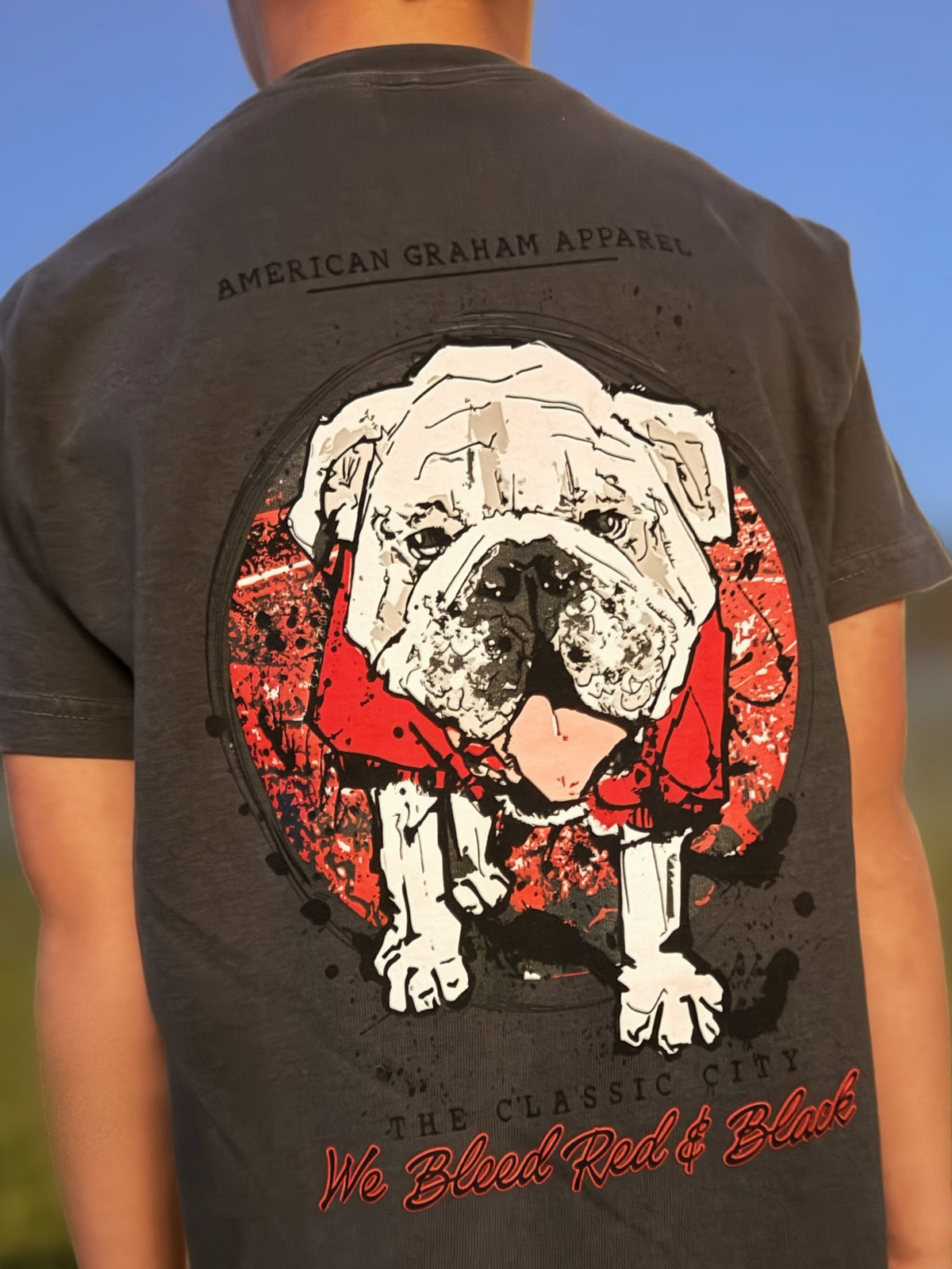 We Bleed Red & Black Youth Comfort Colors® Graphic T-Shirt