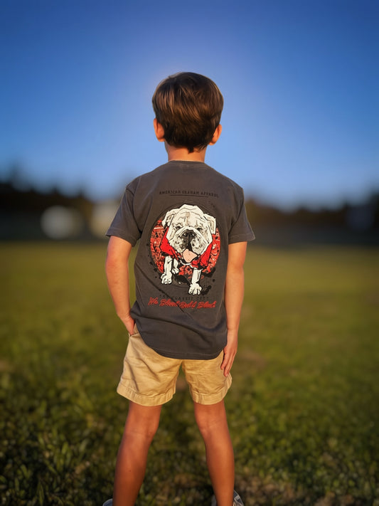 We Bleed Red & Black Youth Comfort Colors® Graphic T-Shirt