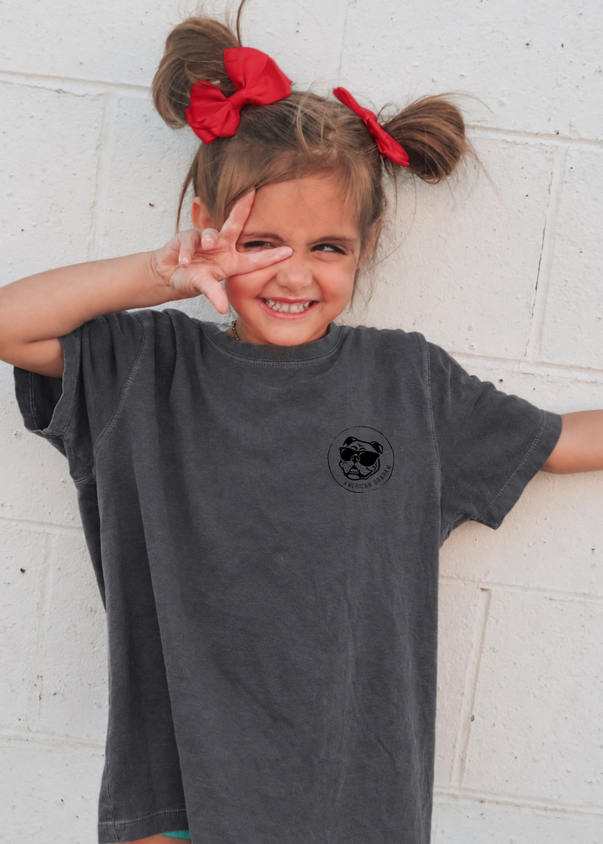 Eat More Gator Youth Comfort Colors® Graphic T-Shirt | Pepper