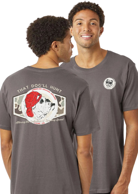 Game On: Sporting Bulldog Graphic T-Shirt - American Graham Apparel American Graham Apparel