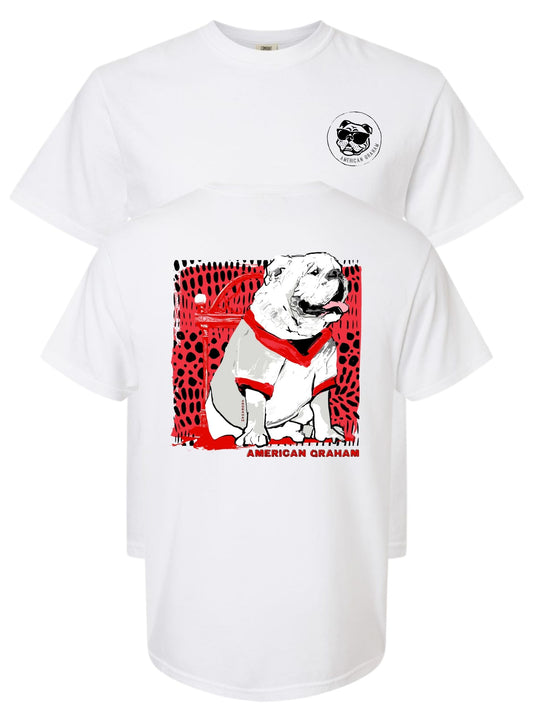 PREORDER: Classic Game Day Bulldog Comfort Colors® Graphic T-Shirt