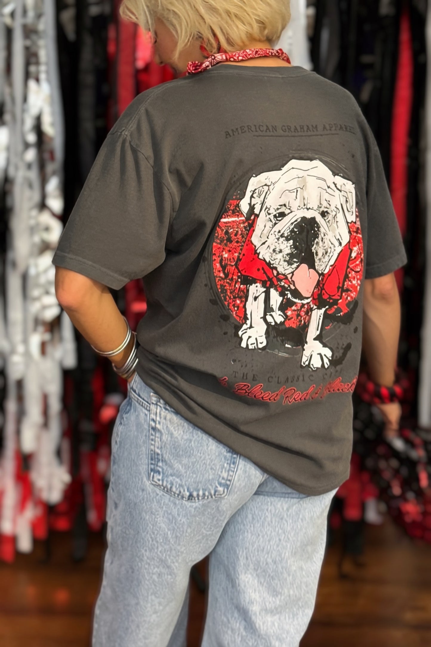 We Bleed Red & Black Comfort Colors® Graphic T-Shirt