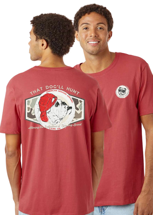 Game On: Sporting Bulldog Graphic T-Shirt - American Graham Apparel American Graham Apparel