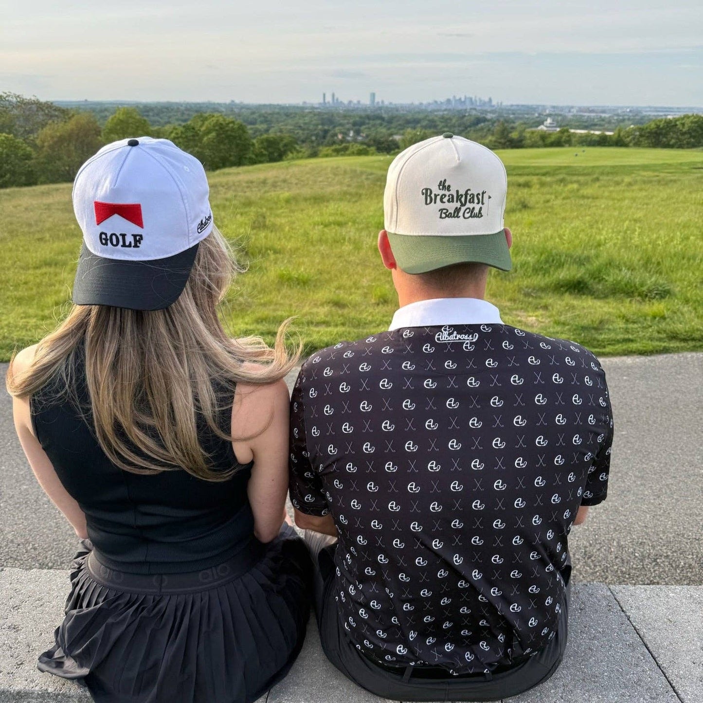 Men's Throwback Design Golf Hat