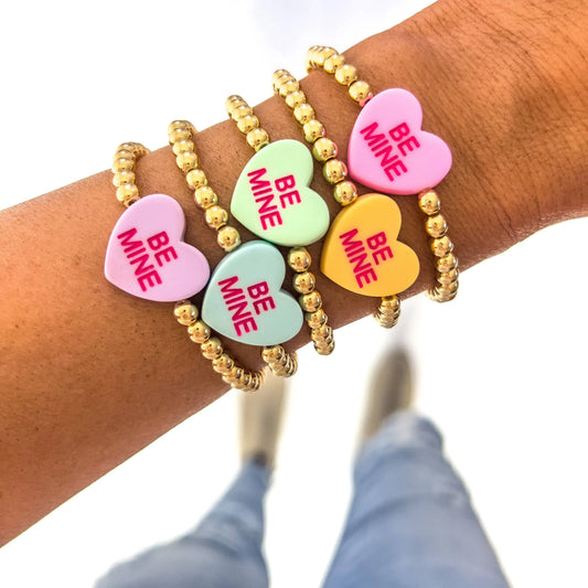 Hug Me Candy Heart Bracelet 💝 - American Graham Apparel