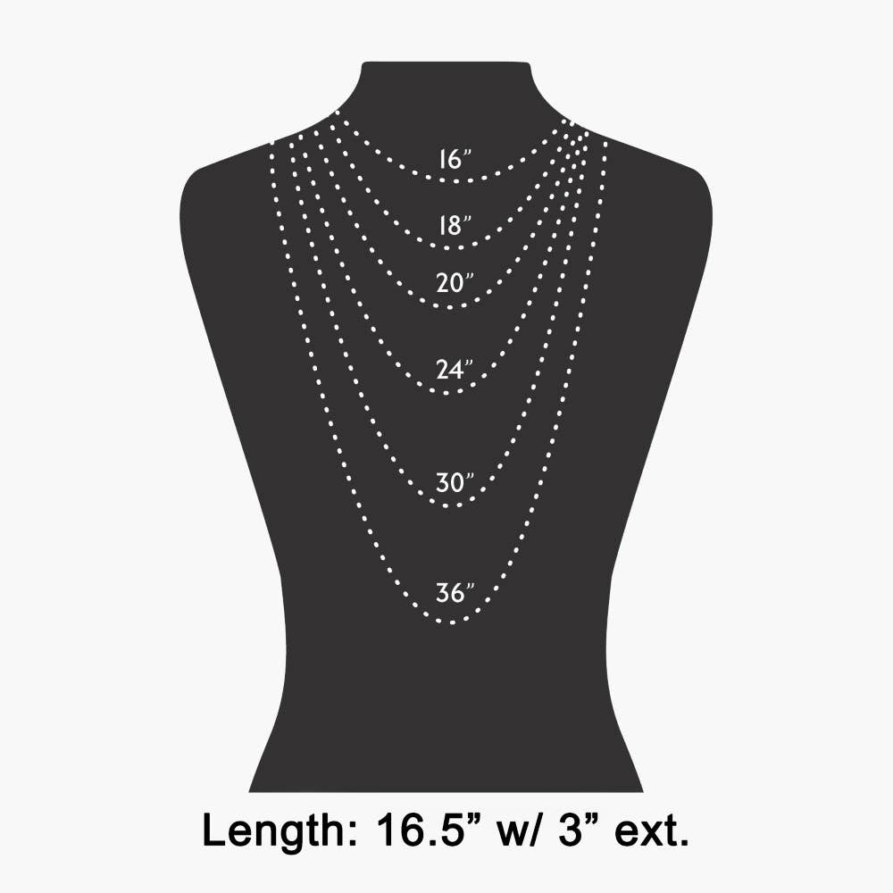Collier pendentif chaîne perle du sud