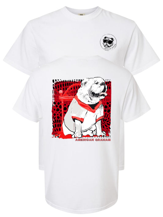 PREORDER: Classic Game Day Bulldog Comfort Colors® Graphic T-Shirt
