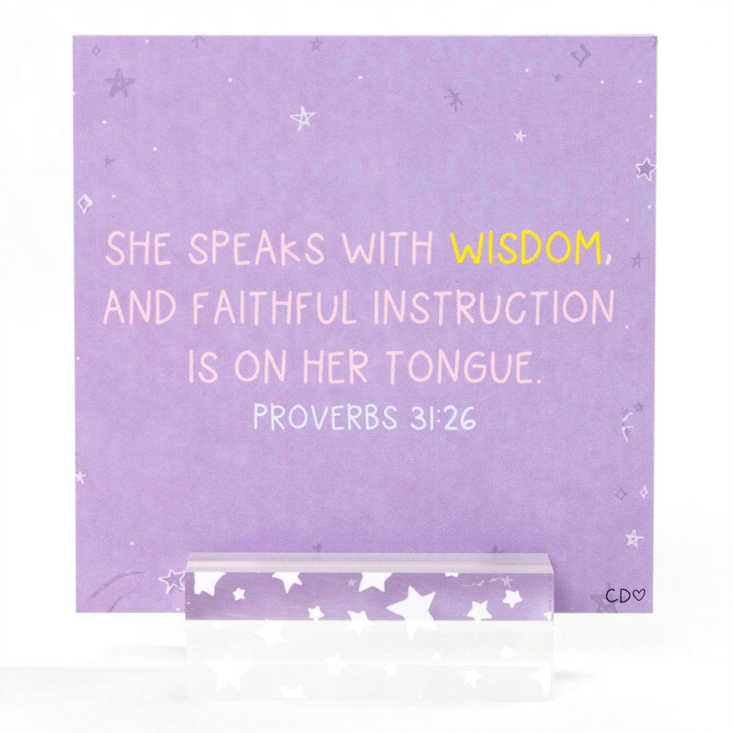 Verses for Teachers – Bible Verse Card Set