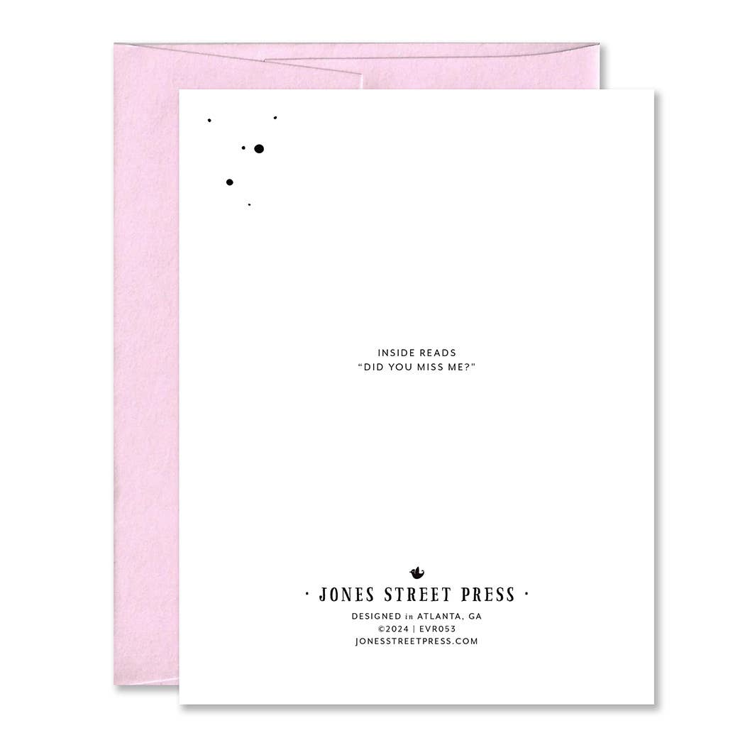 Bridgerton Inspired Lady Whistledown Greeting Card