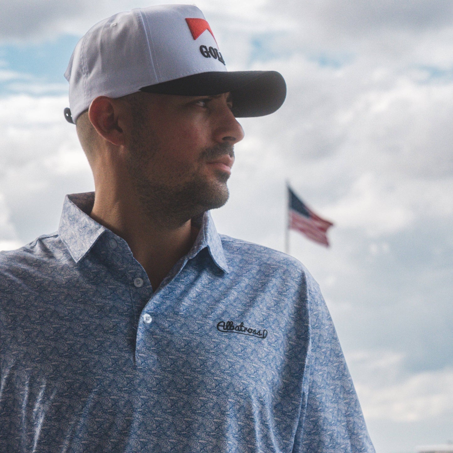 Men's Throwback Design Golf Hat