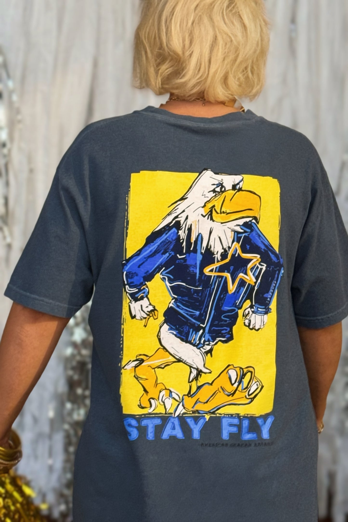 Stay Fly Eagles Comfort Colors® Graphic T-Shirt