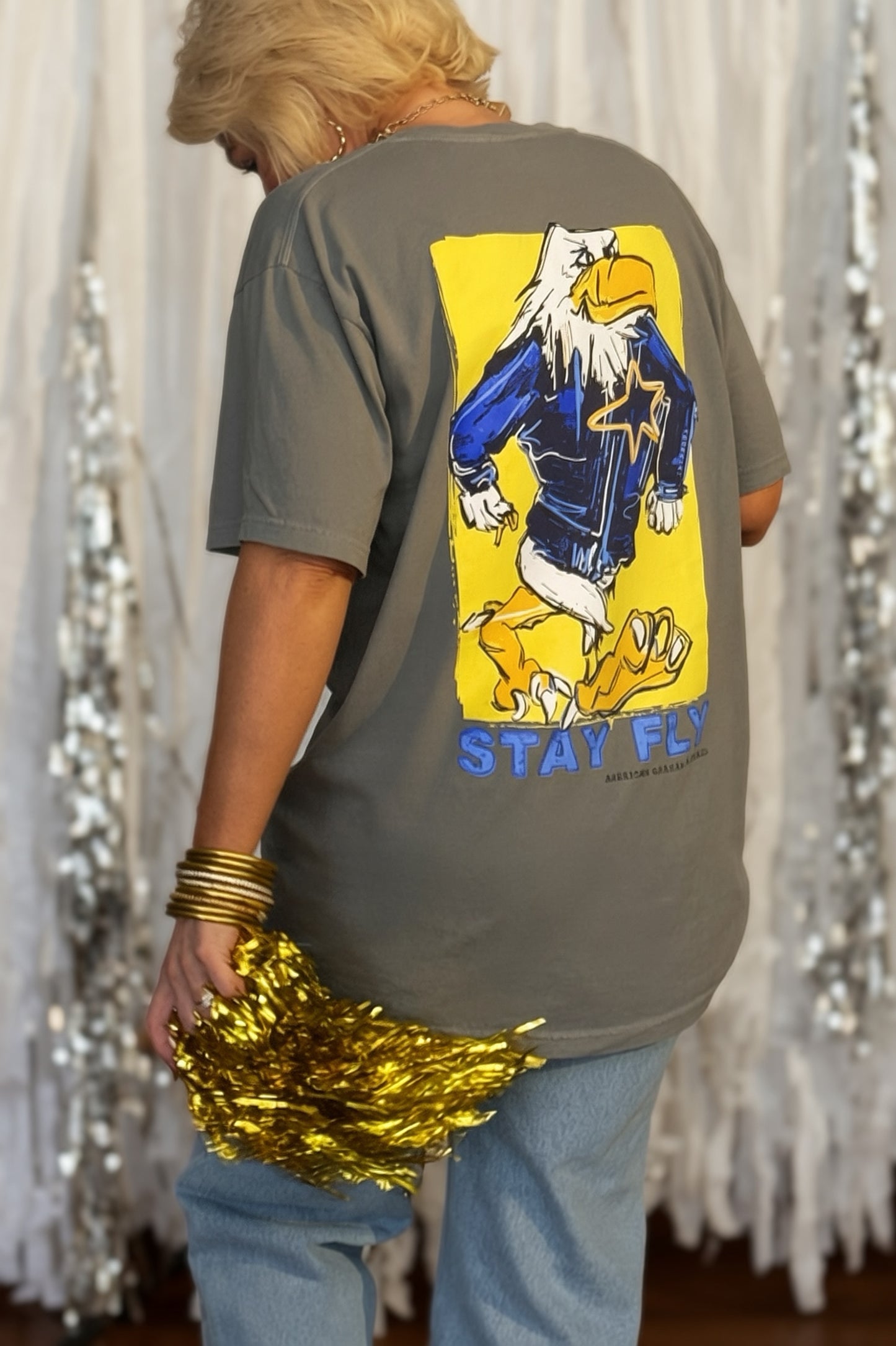 Stay Fly Eagles Comfort Colors® Graphic T-Shirt
