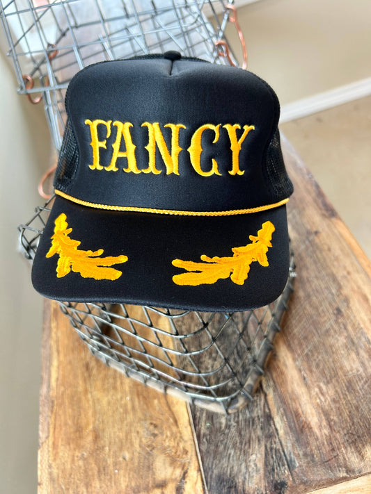 Captain Fancy Trendy Trucker Hat