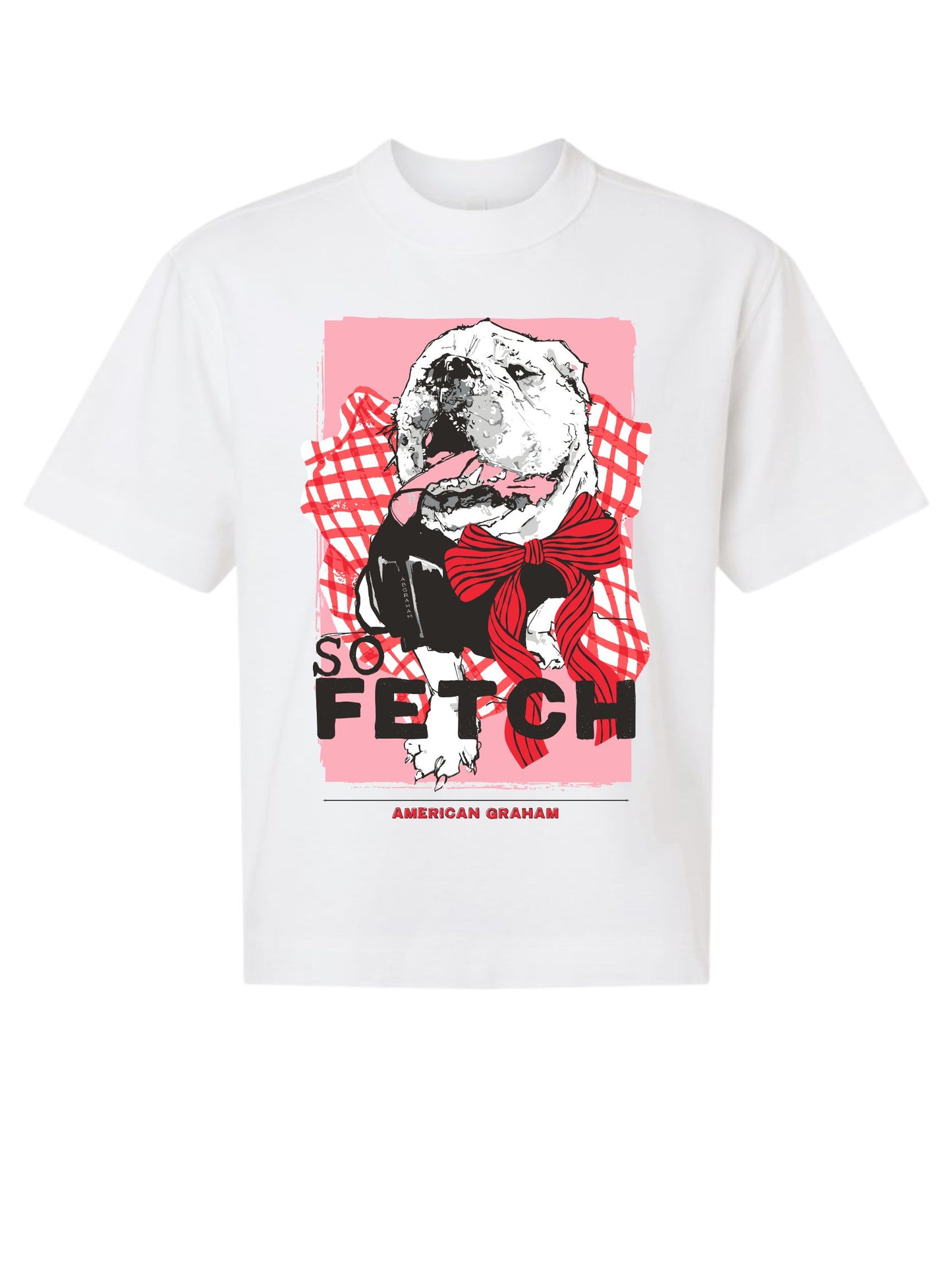 PREORDER: So Fetch Bulldog Graphic Boxy Cut T-Shirt