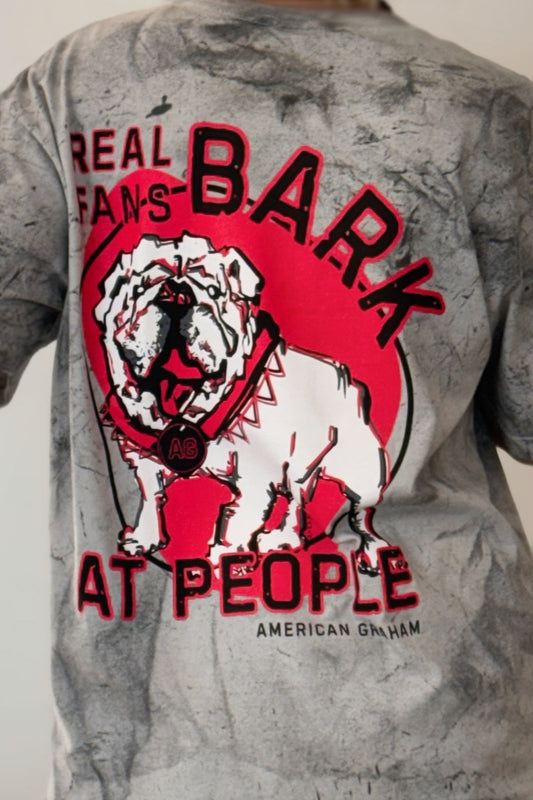 T-shirt graphique Real Fans BARK At People - American Graham Apparel