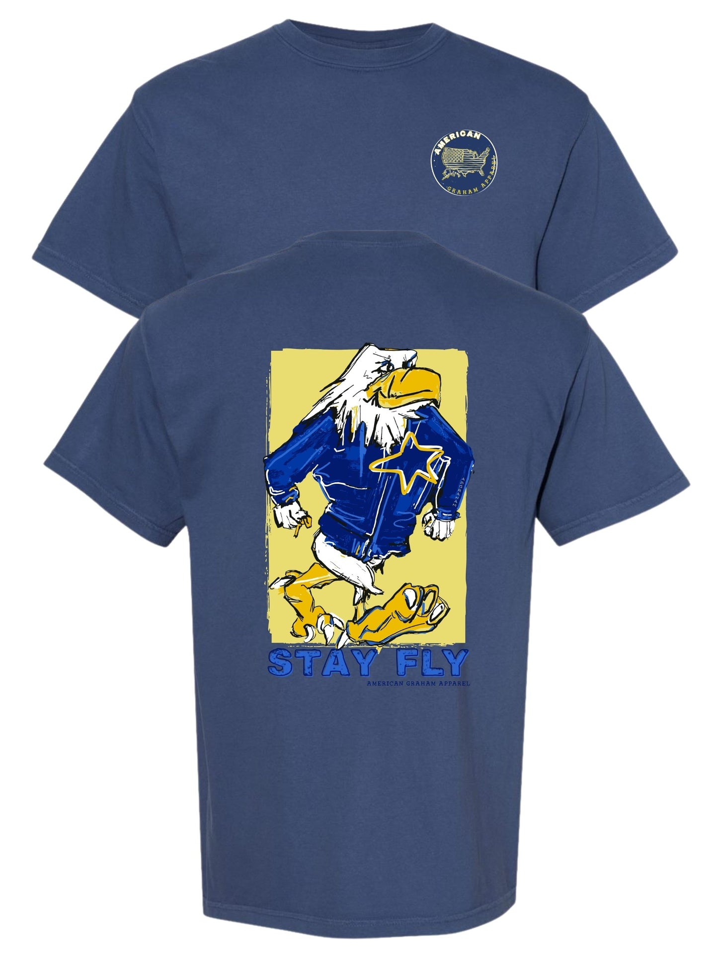 PREORDER: Stay Fly Eagles Comfort Colors® Graphic T-Shirt