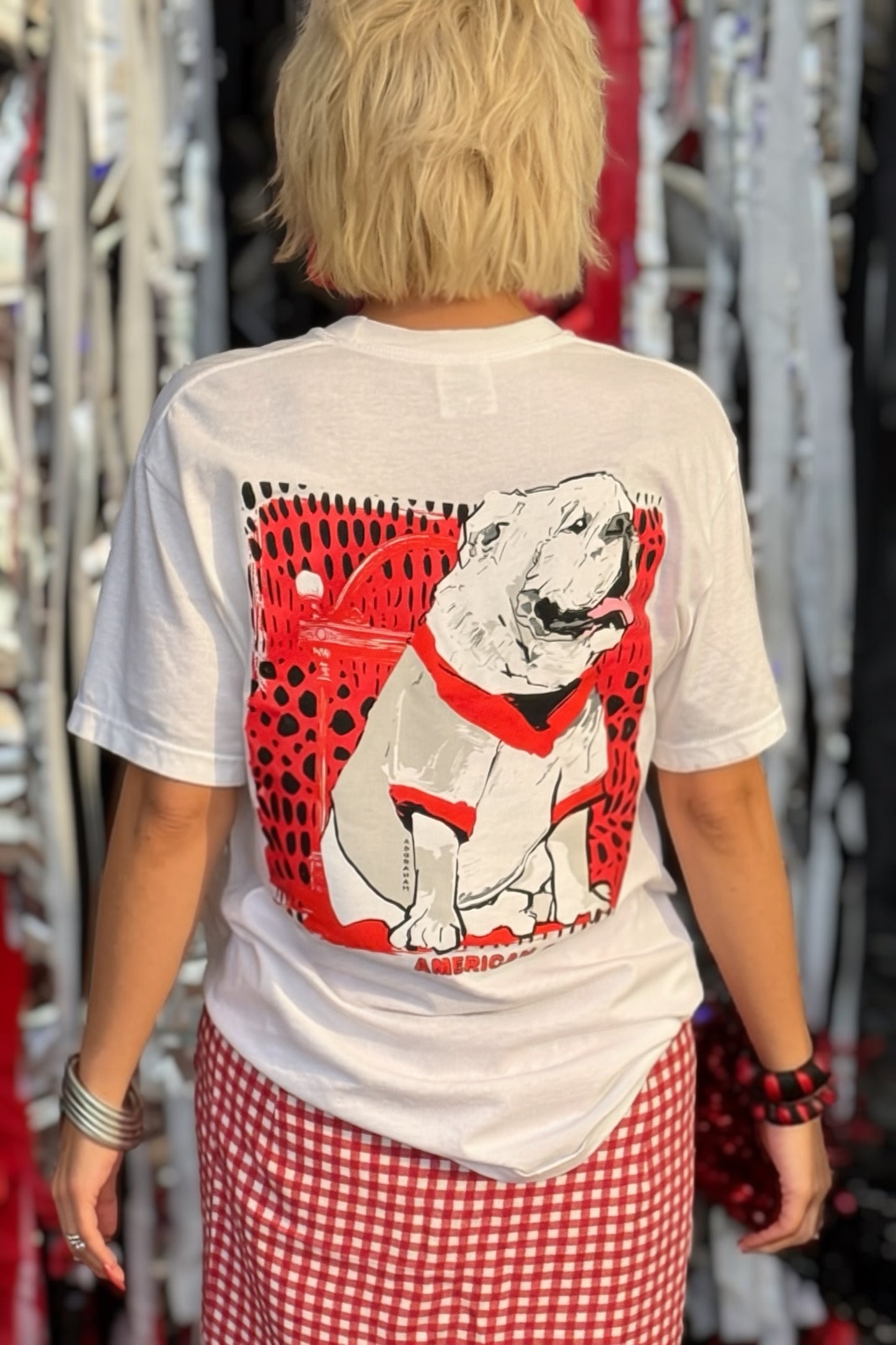 Classic Game Day Bulldog Comfort Colors® Graphic T-Shirt