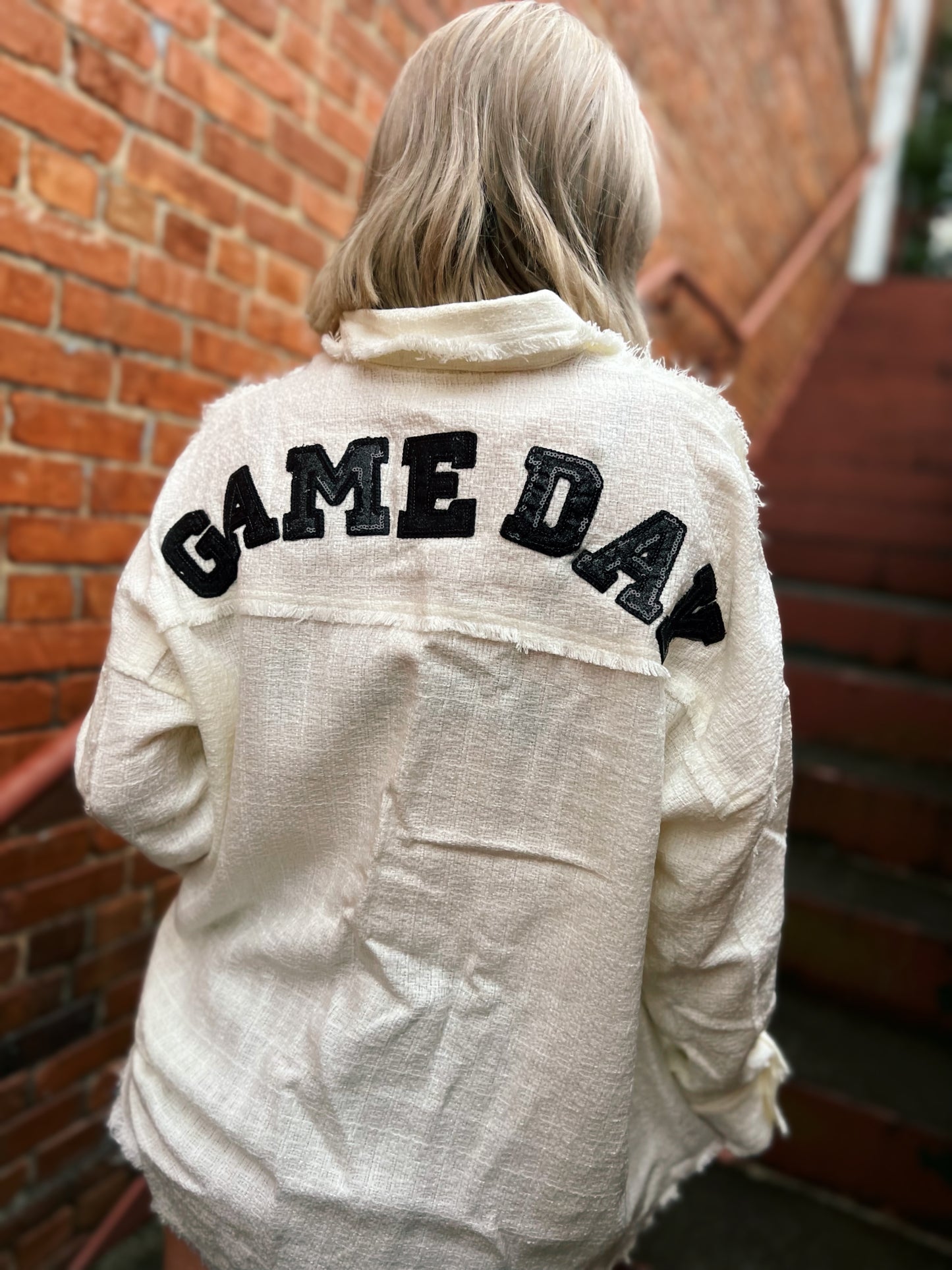 GAME DAY Shacket American Graham Apparel