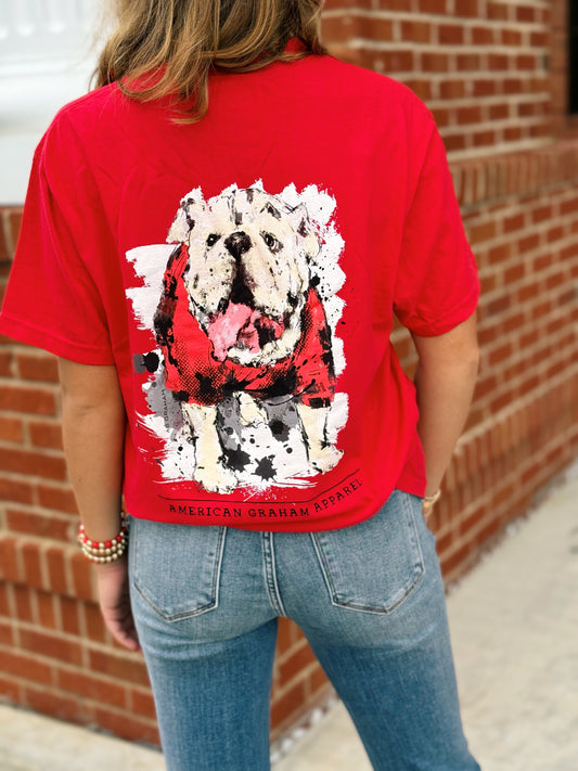 Here comes the BOOM bulldog comfort tee