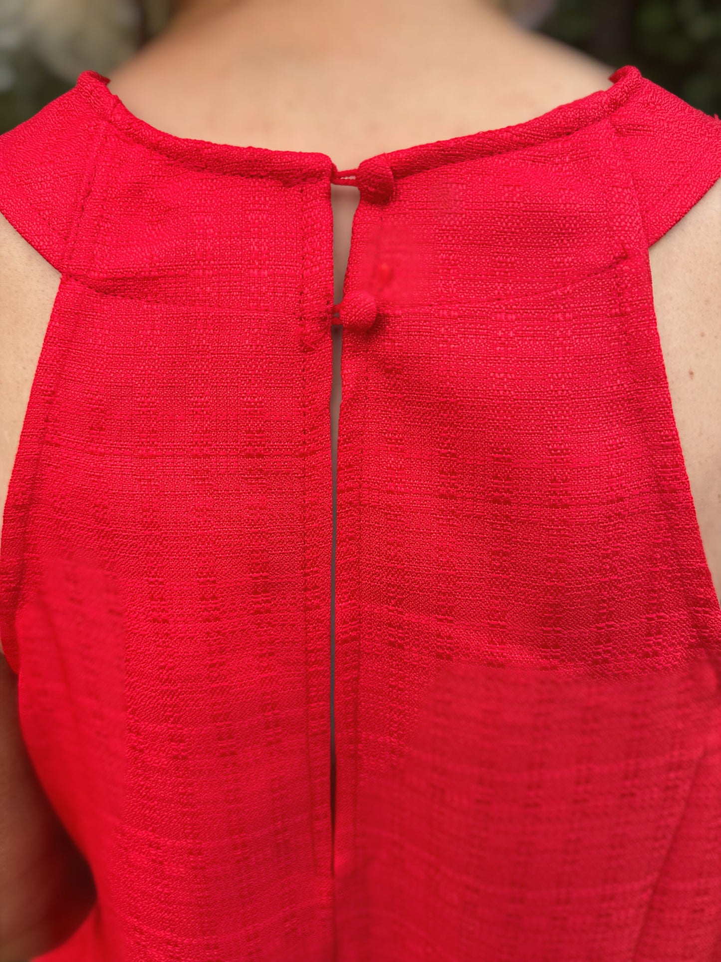Front Porch Freedom Red Flare Romper