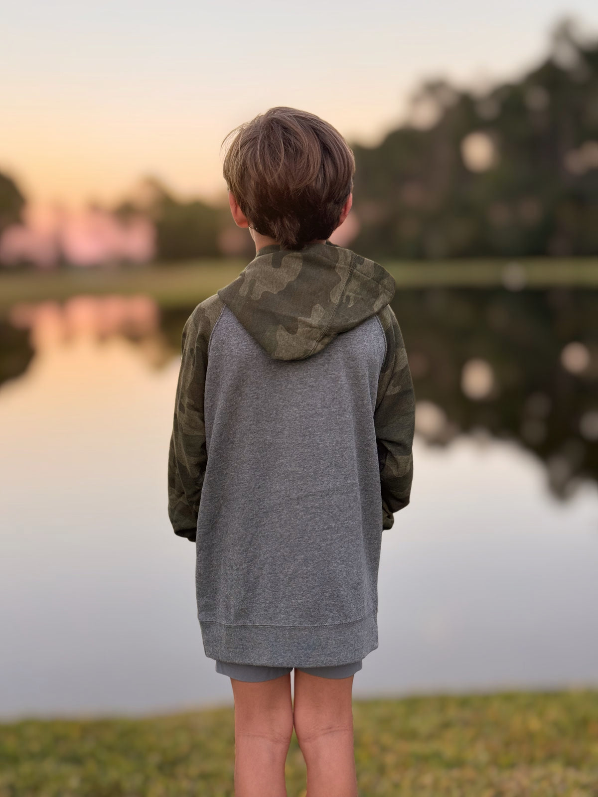 Youth American Graham Nothing Finer Bulldog Camo Hoodie