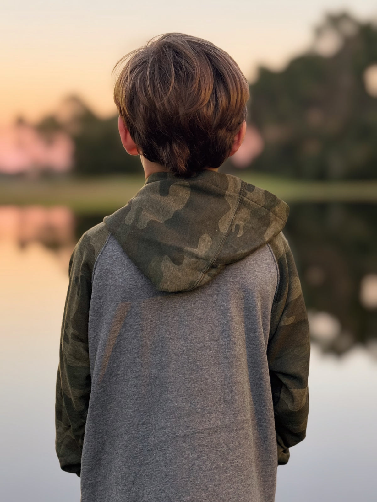 Youth American Graham Nothing Finer Bulldog Camo Hoodie