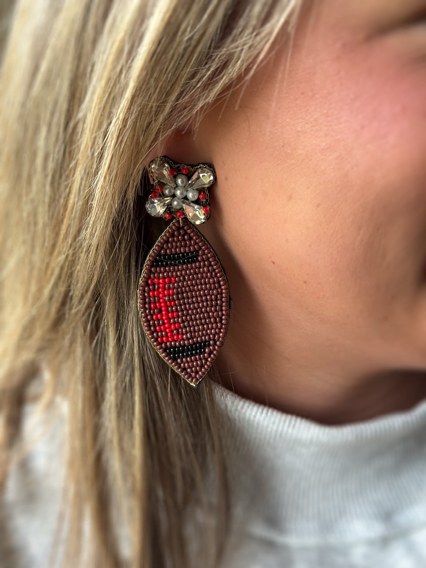 Football Frenzy Earrings