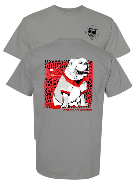 PREORDER: Classic Game Day Bulldog Comfort Colors® Graphic T-Shirt