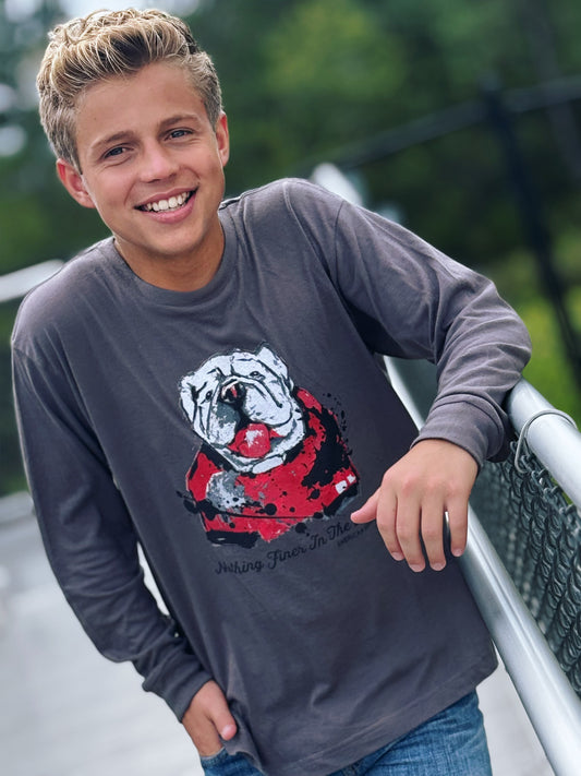 Youth Nothing Finer Long Sleeve Tee American Graham Apparel