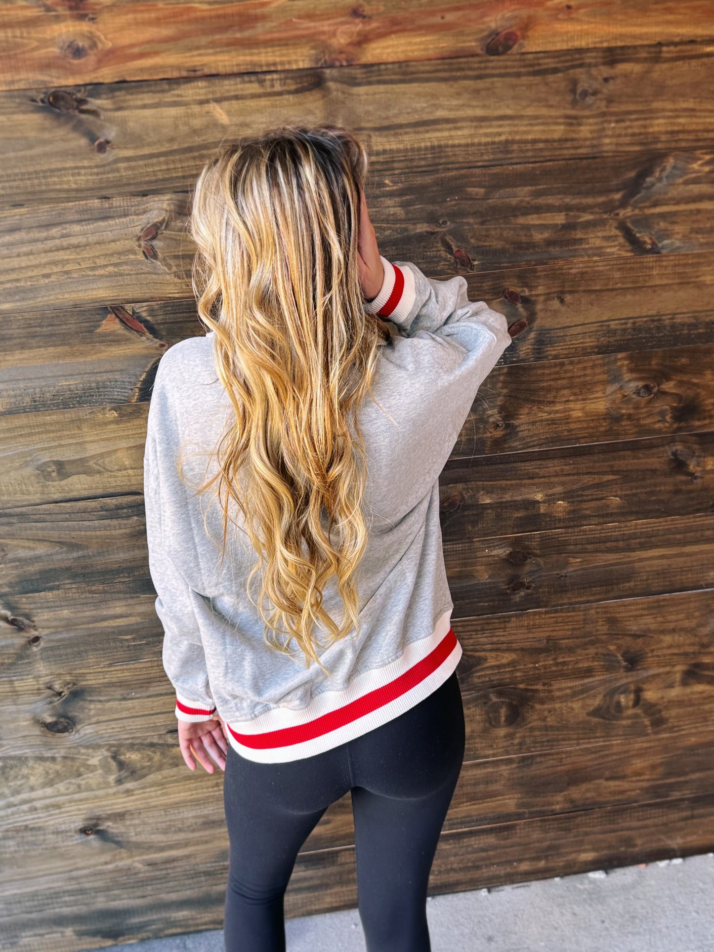 Georgia Varsity Pullover Sweatshirt