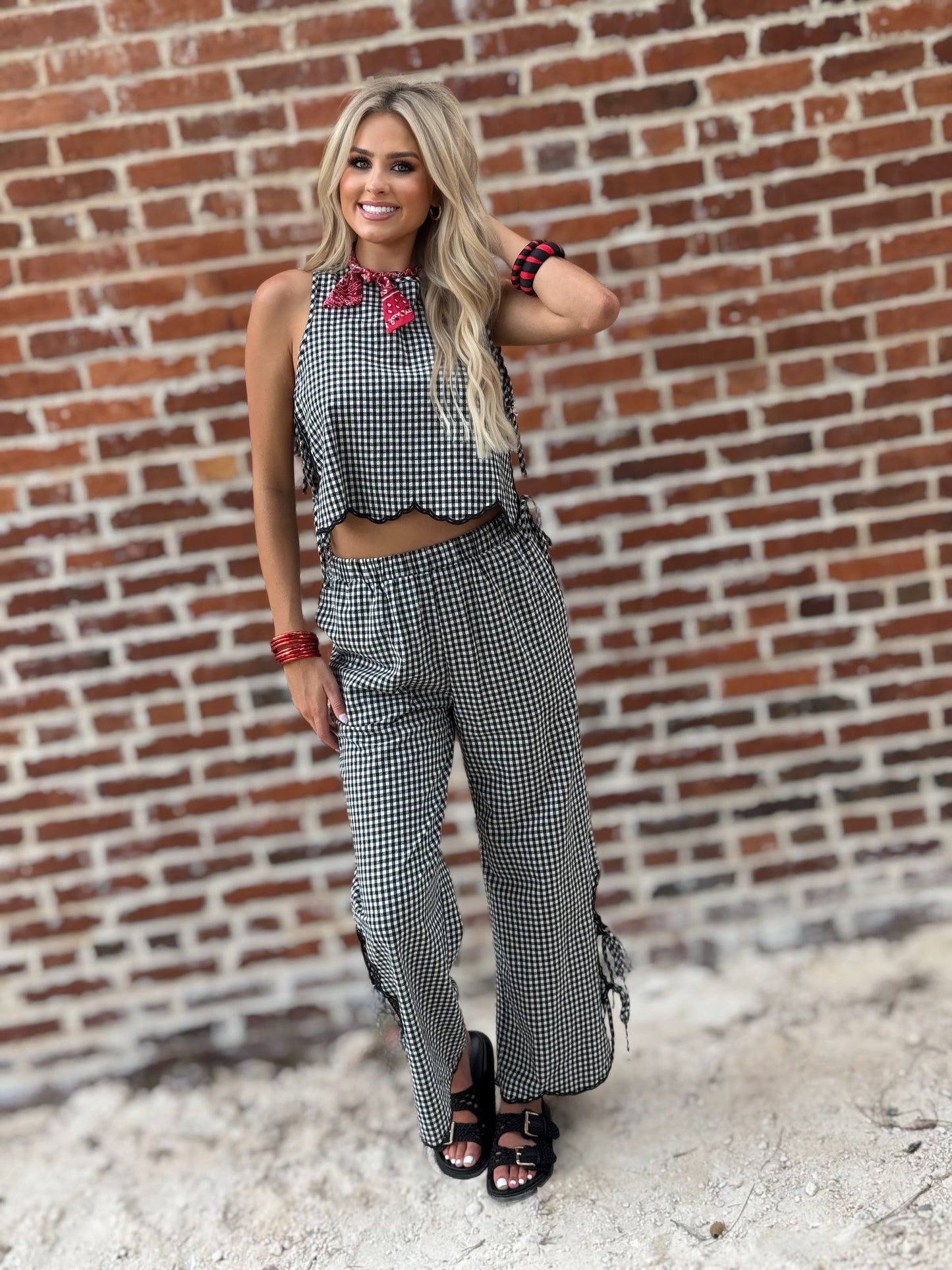 Das Hampton Gingham-Set
