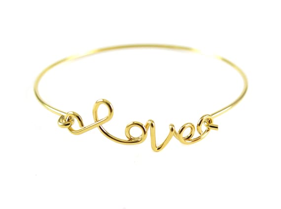 Love Wire Bracelet