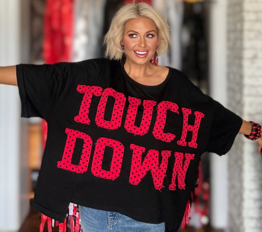 Touchdown Dot Darling Oversized Tee
